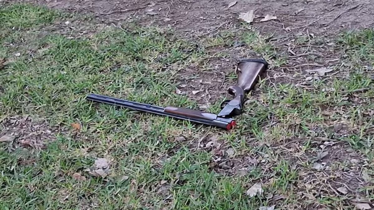 Esta es la escopeta que usó el tirador para desatar la tragedia en la escuela de Santa Fe Esta es la escopeta que usó el tirador para desatar la tragedia en la escuela de Santa Fe