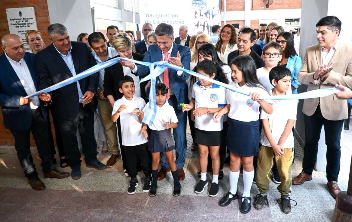 Chaco Inició El Ciclo Lectivo Primario Desde La Isla Del Cerrito Y Con Nuevo Edificio Escolar