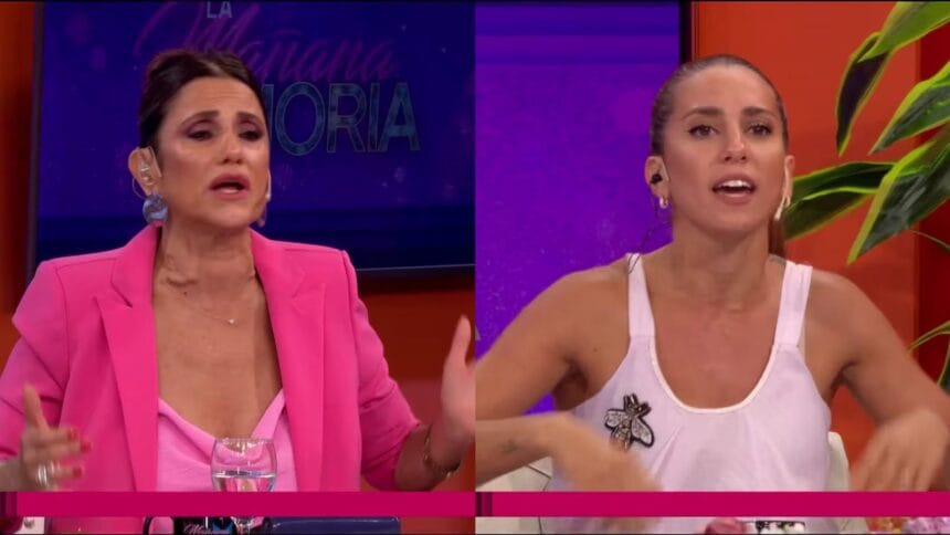 Cinthia Fernández se enfrentó con María Fernanda Callejón y tuvieron que ir al corte