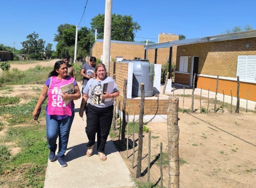 El Ipduv Realizó Operativo Territorial Y Seguimiento De Viviendas En El Espinillo