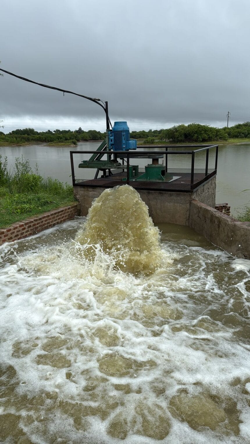Sáenz Peña: El sistema de bombeo de la ciudad se encuentra operativo tras las precipitaciones registradas Sáenz Peña: El sistema de bombeo de la ciudad se encuentra operativo tras las precipitaciones registradas