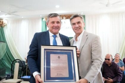 En Charata, El Gobernador Zdero Acompañó El 90° Aniversario De La Iglesia Evangélica En Pampa Sommer