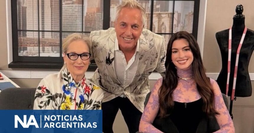 Marley viajó a México y cumplió su sueño: beso y foto con Meryl Streep y Anne Hathaway Marley viajó a México y cumplió su sueño: beso y foto con Meryl Streep y Anne Hathaway