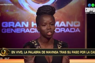 Mavinga reaccionó en vivo a los comentarios racistas de Carmiña: “Muestra lo que es”