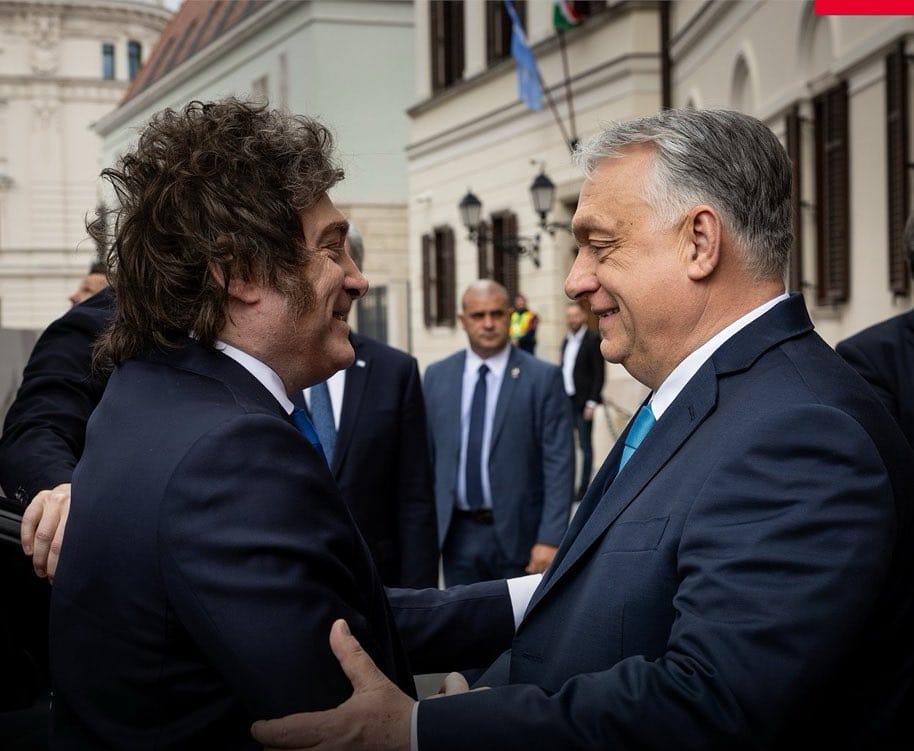 Javier Milei se reunió con Viktor Orbán en Hungría y habló sobre la inmigración