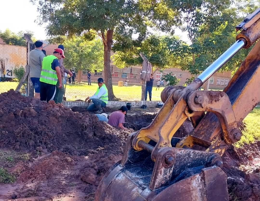 Paso Histórico: Sameep Avanza Con Los Trabajos Que Permitirán La Llegada Del Agua Potable A Napenay
