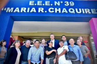 Presidencia De La Plaza: El Gobernador Zdero Inauguró El Nuevo Edificio De La Escuela Especial N° 39