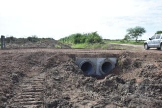 Provincia Y Municipio Articulan Obras De Infraestructura Hídrica En Santa Sylvina