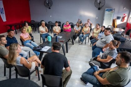 Resico Encabezó Una Jornada De Trabajo Y Coordinación De Políticas Públicas En Puerto Vilelas