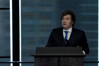 Javier Milei le apuntó a los empresarios “prebendarios” en el Argentina Week de Nueva York