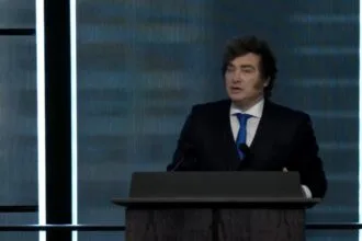 Javier Milei le apuntó a los empresarios “prebendarios” en el Argentina Week de Nueva York