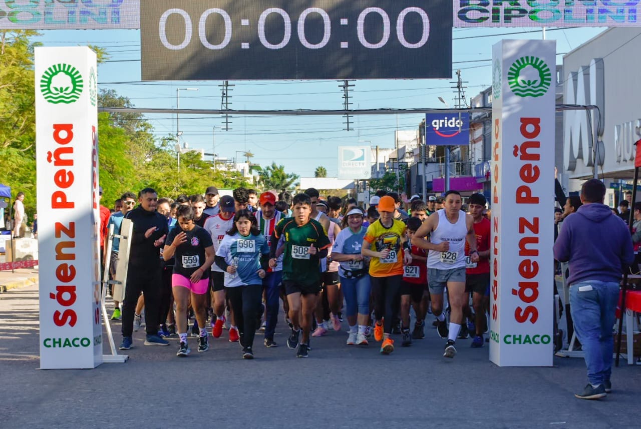 El domingo se corre la maratón 114° aniversario de Sáenz Peña El domingo se corre la maratón 114° aniversario de Sáenz Peña