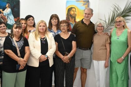 La Legislatura es escenario de la muestra pictórica “Jesucristo y Yo” en vísperas de Semana Santa