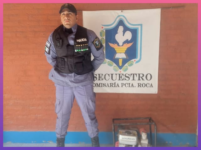 ROCA: Recuperan Bomba Sustraída El Mes Pasado