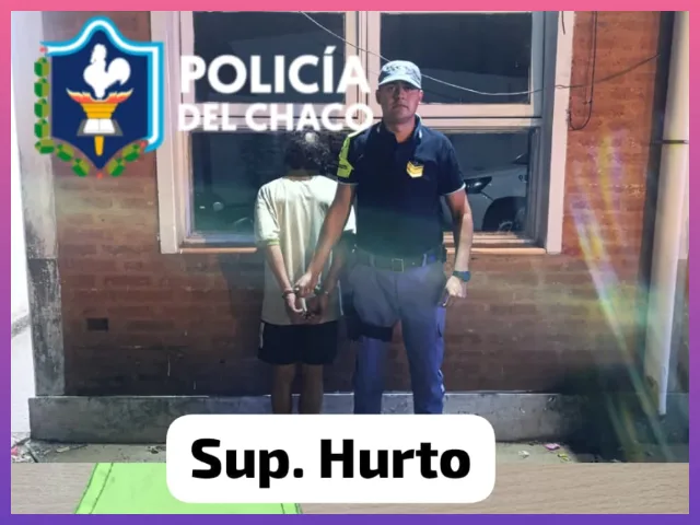 RESISTENCIA: Demoran A Un Hombre Tras Sustraer Un Celular A Una Adolescente RESISTENCIA: Demoran A Un Hombre Tras Sustraer Un Celular A Una Adolescente