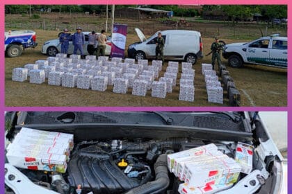 SAN MARTÍN: Huyó De Un Control Policial, Lo Siguieron Y Descubrieron Que Tenía Cigarrillos Ilegales