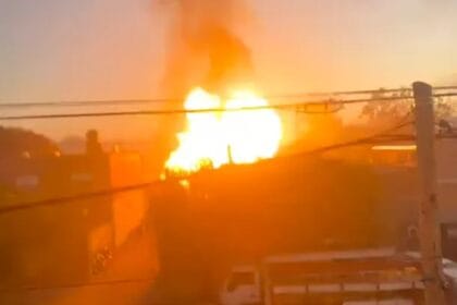 Los videos del incendio en un depósito de garrafas: hubo explosiones y evacuaciones