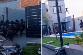 Pool party, allanamiento y tiroteo: un delincuente murió tras enfrentarse con la Policía