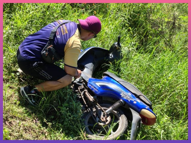 RESISTENCIA: Hallaron Una Motocicleta Sustraída A Una Mujer RESISTENCIA: Hallaron Una Motocicleta Sustraída A Una Mujer