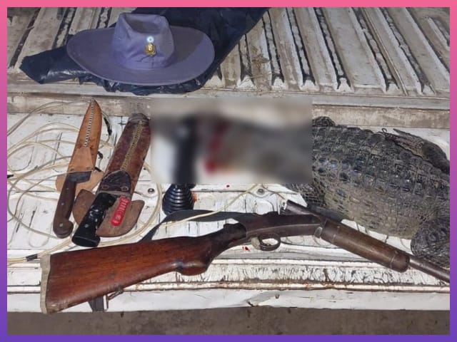 BASAIL: Efectivos Rurales Demoraron A Un Hombre Y Secuestraron Un Yacaré BASAIL: Efectivos Rurales Demoraron A Un Hombre Y Secuestraron Un Yacaré