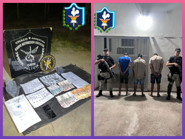 MACHAGAI: Demoraron A Tres Jóvenes Con Estupefacientes En Plena Madrugada