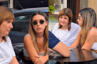 “Estoy muy contenta que estés acá”: Agostina Páez mantuvo un encuentro con Patricia Bullrich