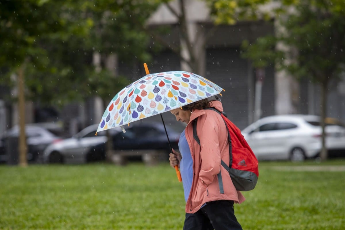 Las seis provincias bajo alerta amarilla por tormentas fuertes para este lunes