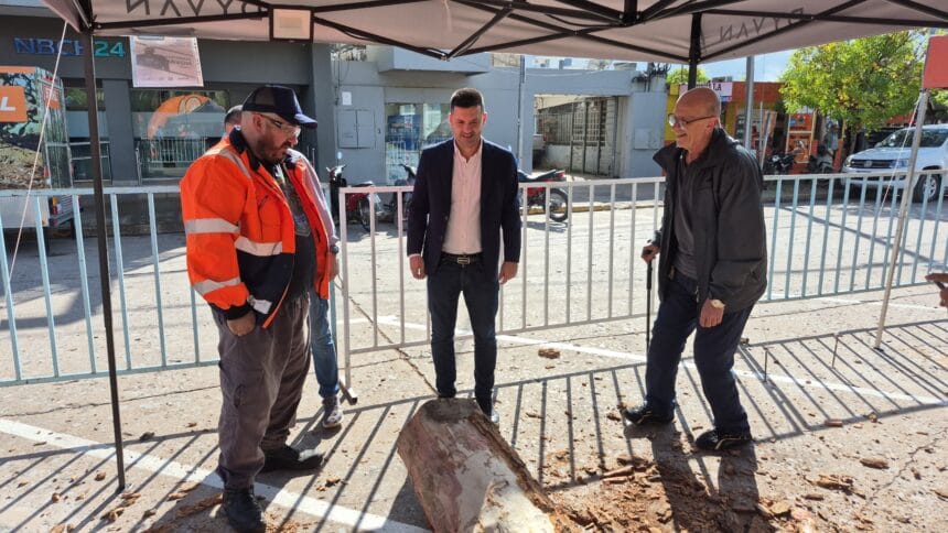 Comenzó el “7° Encuentro Internacional de Escultores” en Sáenz Peña