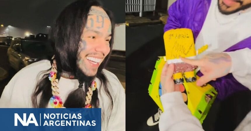 6ix9ine fue liberado de prisión y presumió un muñeco firmado por Nicolás Maduro 6ix9ine fue liberado de prisión y presumió un muñeco firmado por Nicolás Maduro