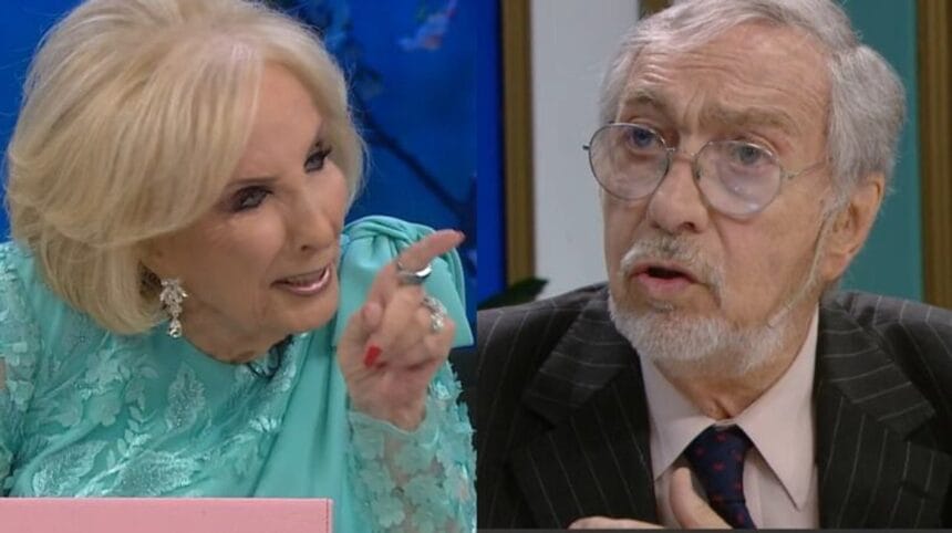 A Mirtha Legrand “le afectó mucho el fallecimiento de Luis Brandoni”