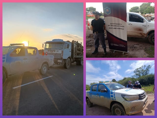 CASTELLI: Secuestran Armas Y Madera En Operativos Rurales En General Güemes | Último momento en Chaco