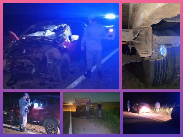 LOS FRENTONES: Fuerte Choque Entre Camioneta Y Camión | Último momento en Chaco