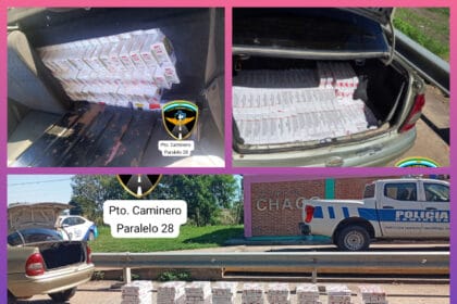 CHACO: Secuestran Automóvil Con Cargamento De Cigarrillos De Contrabando