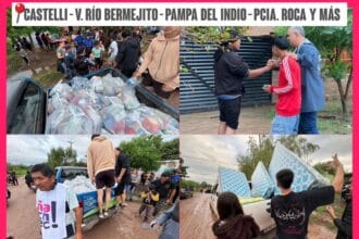 Continúa La Asistencia Del Gobierno Provincial En Las Zonas Afectadas Por Las Lluvias