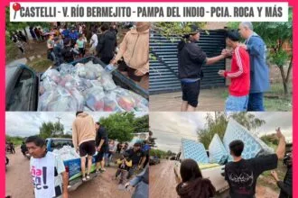 Continúa La Asistencia Del Gobierno Provincial En Las Zonas Afectadas Por Las Lluvias