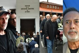 “Difícilmente nazca otro como él”: artistas dieron el último adiós a Luis Brandoni en el Panteón de los actores