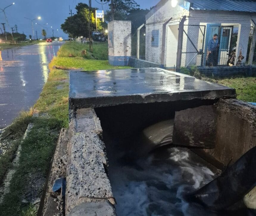 El Sistema De Drenaje Del Gran Resistencia Funciona Con Normalidad, Tras Las Intensas Lluvias