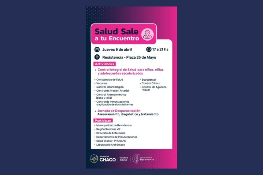 Este Jueves 9: Niños Y Adolescentes Accederán A Controles Gratuitos En Una Jornada Integral Este Jueves 9: Niños Y Adolescentes Accederán A Controles Gratuitos En Una Jornada Integral