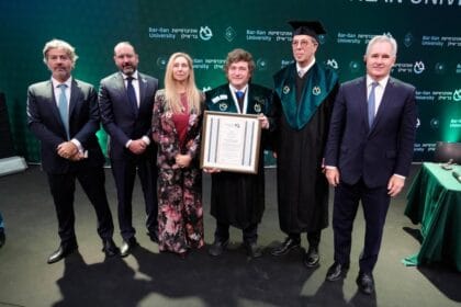 La advertencia de Milei en Israel sobre el terrorismo en un acto donde recibió un doctorado honoris causa