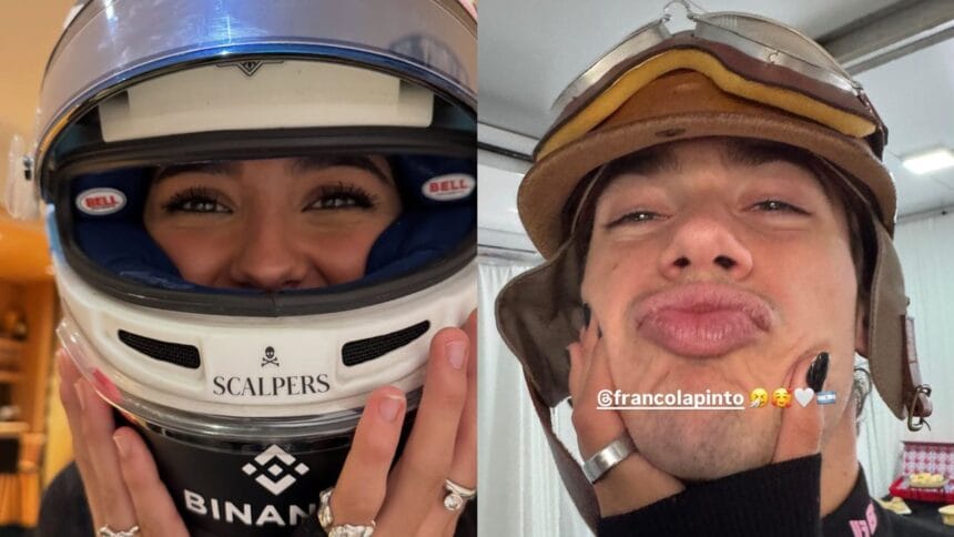 La nueva salida de Franco Colapinto y Maia Reficco en Cañitas