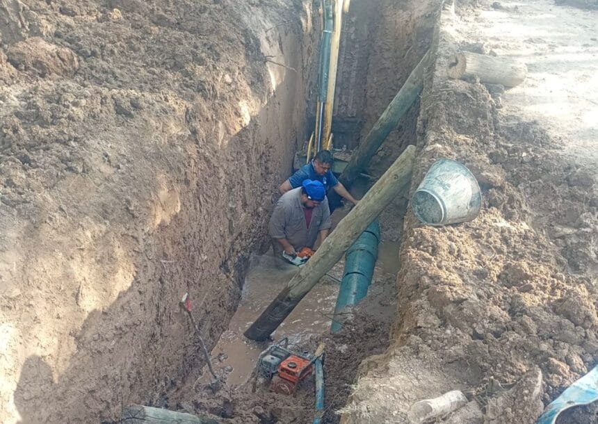 Misión Nueva Pompeya: Sameep Reparó Cañería Del Acueducto Y Se Normaliza El Servicio De Agua