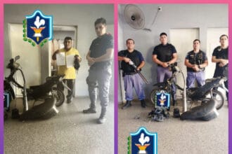 CHACO: Efectivos De La Comisaría Segunda Hallan Una Motocicleta Sustraída