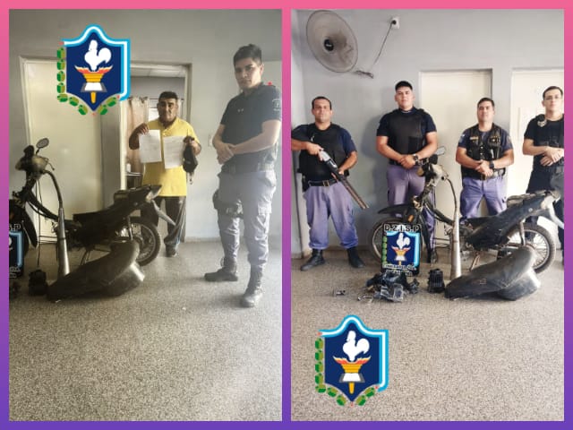 CHACO: Efectivos De La Comisaría Segunda Hallan Una Motocicleta Sustraída CHACO: Efectivos De La Comisaría Segunda Hallan Una Motocicleta Sustraída
