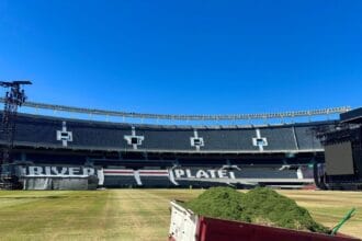 Preocupación en River por el estado del campo de juego del Monumental tras los recitales