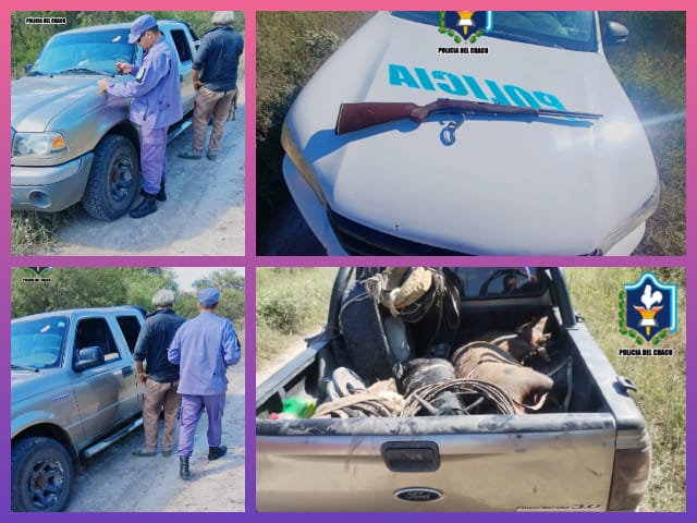 ENRIQUE URIEN: Intervención En El Paraje La Viruela: Decomisan Animales Silvestres Y Secuestran Un Arma De Fuego