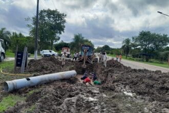 Sameep Reparó Un Caño Maestro Y Se Normaliza El Servicio De Agua Potable En Varias Localidades