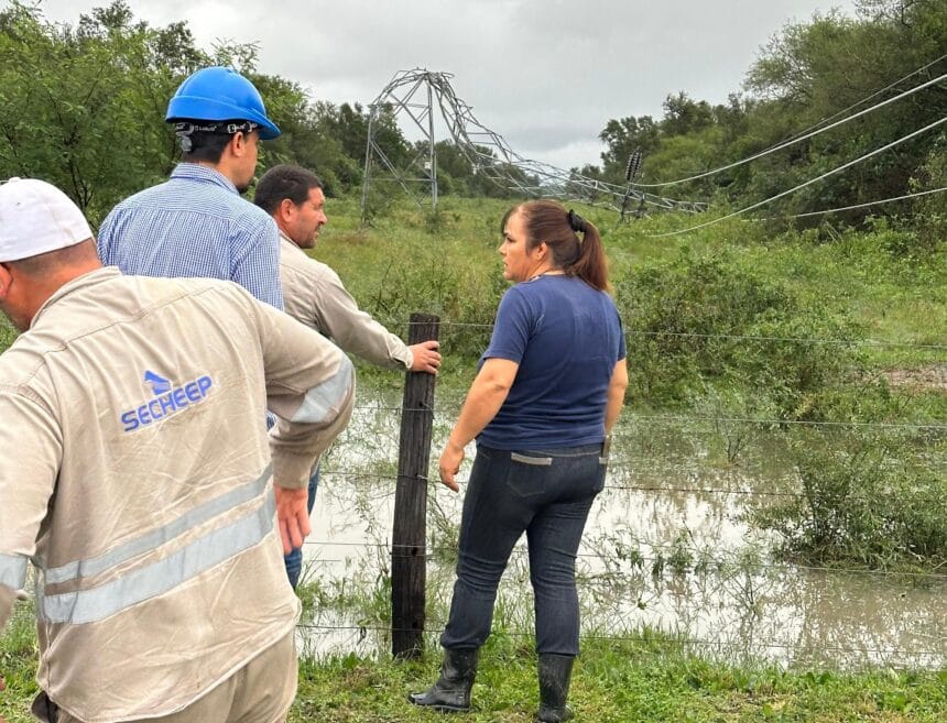 Secheep Intensifica Trabajos Para Restablecer El Servicio Eléctrico, Tras Un Tornado En Colonia Popular Y Laguna Blanca