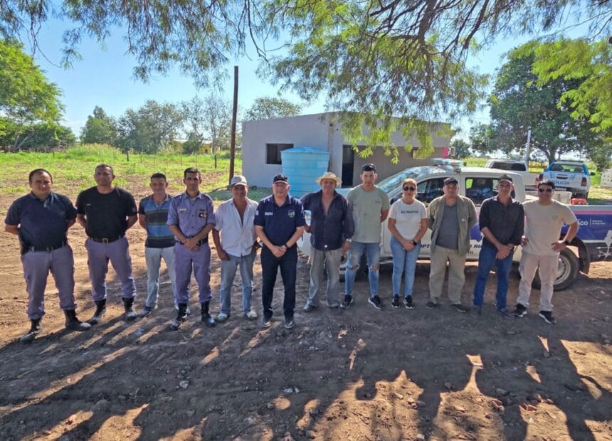 Seguridad: Avanzan Las Obras Para Reactivar La Sección Rural En Pampa Once Seguridad: Avanzan Las Obras Para Reactivar La Sección Rural En Pampa Once