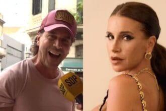 Santiago Almeyda sobre el trío con Florencia Peña: