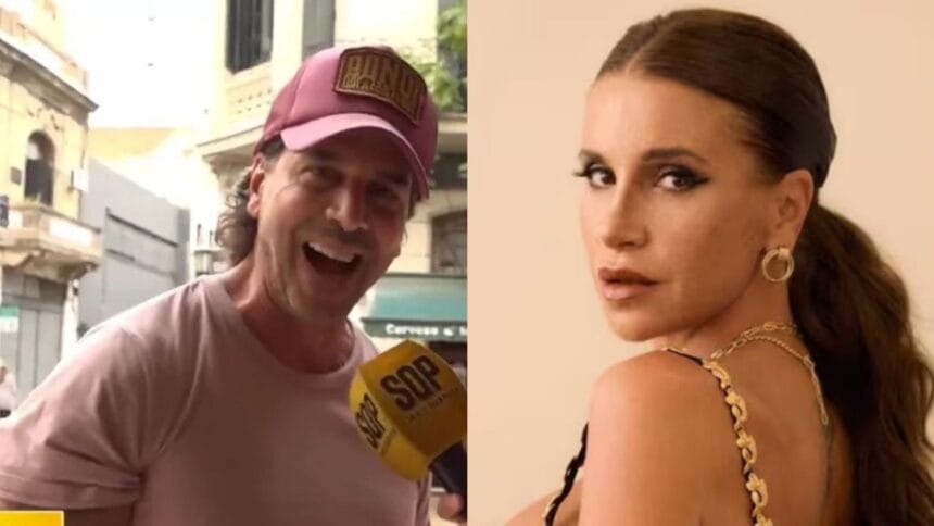 Santiago Almeyda sobre el trío con Florencia Peña: